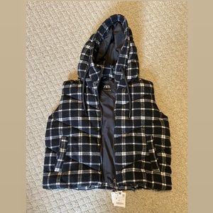 NWT Zara Puffer Vest